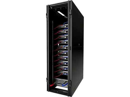 nVent OCP ORV3 Open Rack (44 OU / 48 RU) — representative liquid-cooled rack with manifolds image