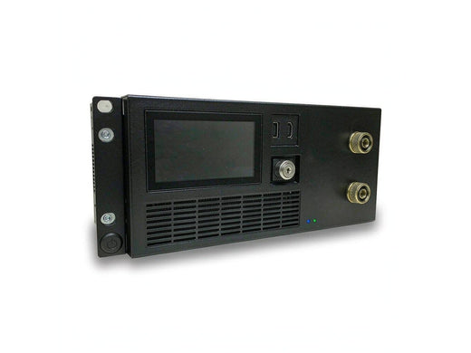 CoolIT CHx200 In-Rack CDU — 4U rack-mount unit with touchscreen and quick-connect coolant ports (generic category image)
