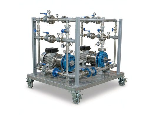 Zhiting Modular Chilled Water Pumping Skid - representative modular pumping skid image